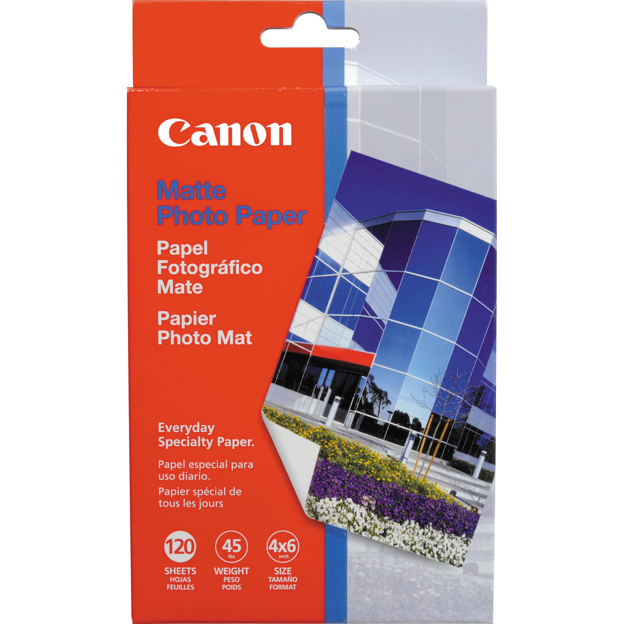 1fd7611e4e66dbedbb4a5f6f0f0e1a98.jpg Canon Photo Paper Matte - 4x6" - 120 Sheets - Imagen 1