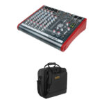Allen & Heath ZED-10 Mini mezclador multiusos y kit de bolsa