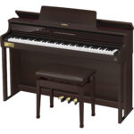 Casio Celviano AP-750 Piano digital estilo consola de 88 teclas con banco (palisandro) - Imagen 3