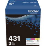 Kit de cartuchos de tóner de rendimiento estándar Brother TN431 de 4 colores - Imagen 6