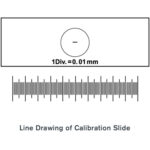 Portaobjetos de calibración para microscopio Celestron - Imagen 5