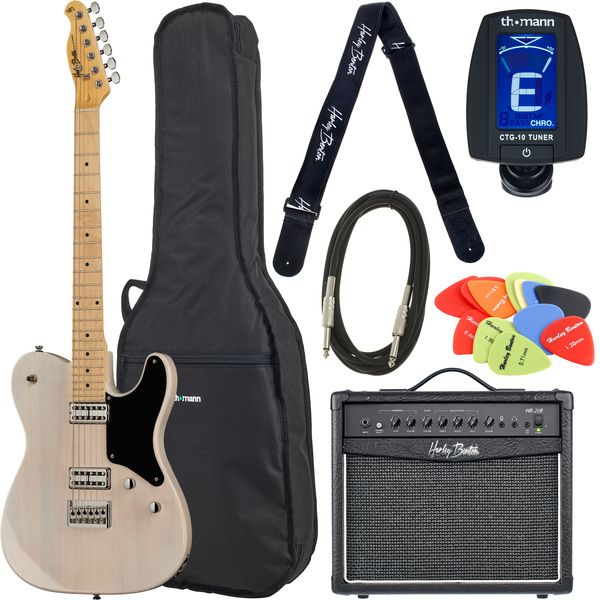 21bf3bf032d1b46d11a08fec8381e71a.jpg Harley Benton TE-90FLT VW Deluxe Seri Bundle - Imagen 1