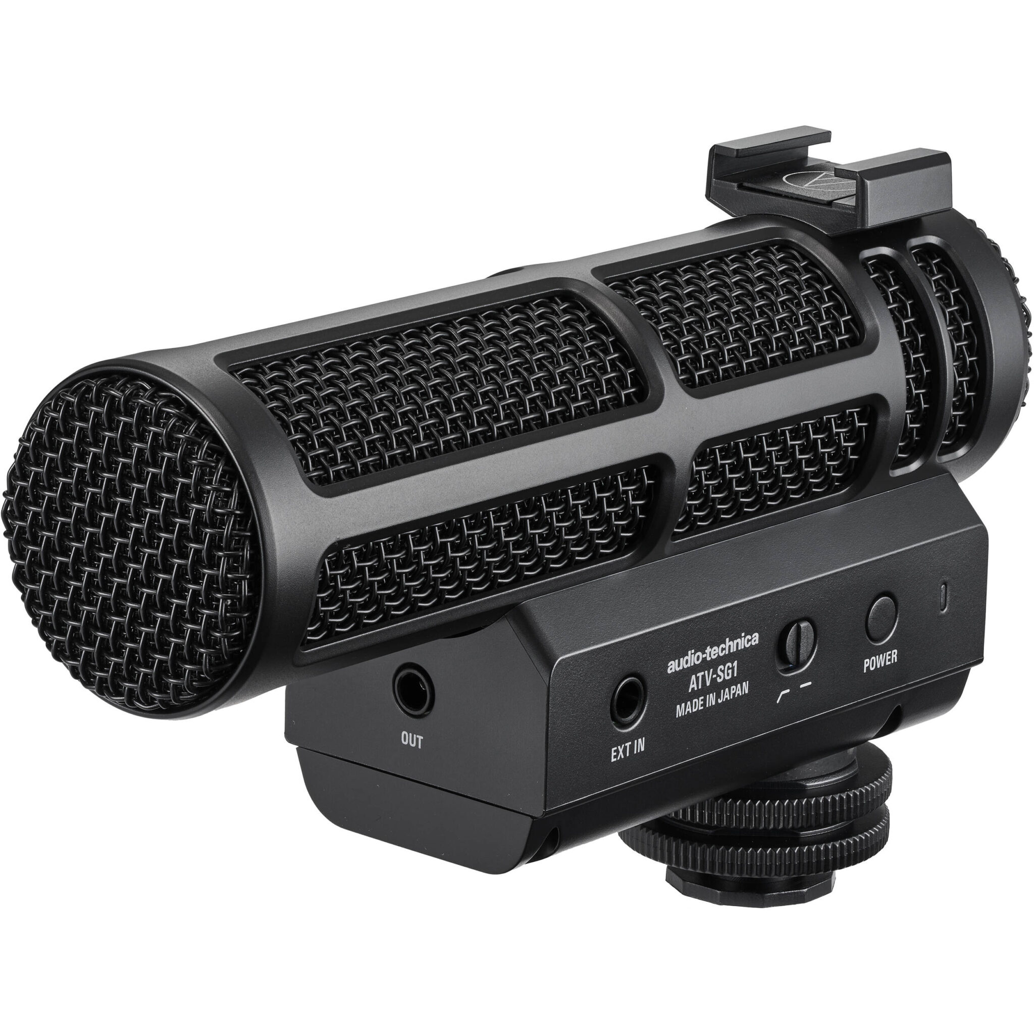 22404d383cef543c4e52768b0647bab0-2.jpg Audio-Technica ATV-SG1 Micrófono tipo cañón para montaje en cámara - Imagen 1