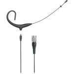 Audio-Technica BP892xCW Auricular omnidireccional y cable desmontable con conector cW (negro)