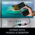 Adaptador Adesso USB-C macho a HDMI 4K hembra (5,9") - Imagen 6