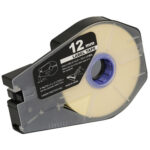 Casetes de cinta de etiqueta blanca Canon para MK1500 y MK2600 (12 x 30 m, paquete de 3)