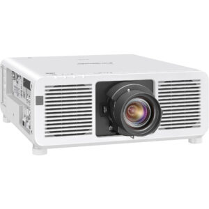 Panasonic REQ12 Series PT-REQ12WU Proyector láser DLP UHD 4K con desplazamiento de píxeles de 12,000 lúmenes (blanco)