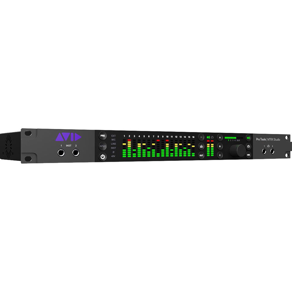 23b79ac2d596af759f0f7eb350b28045.jpg Herramientas profesionales de Avid | Interfaz de estudio MTRX para sistemas HD y HDX - Imagen 1