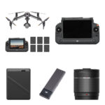 Drone DJI Inspire 3 con almacenamiento PROSSD de 1 TB y kit de lentes de 18 mm
