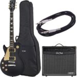 Harley Benton SC-400LH SBK Classic Se Bundle