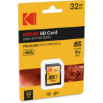 Tarjeta de memoria Kodak UHS-I SDHC de rendimiento premium de 32 GB - Imagen 2