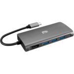 Estación de acoplamiento USB-C 8 en 1 Adesso (compatible con TAA) - Imagen 2