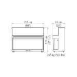 Yamaha b3 PWH - Imagen 4