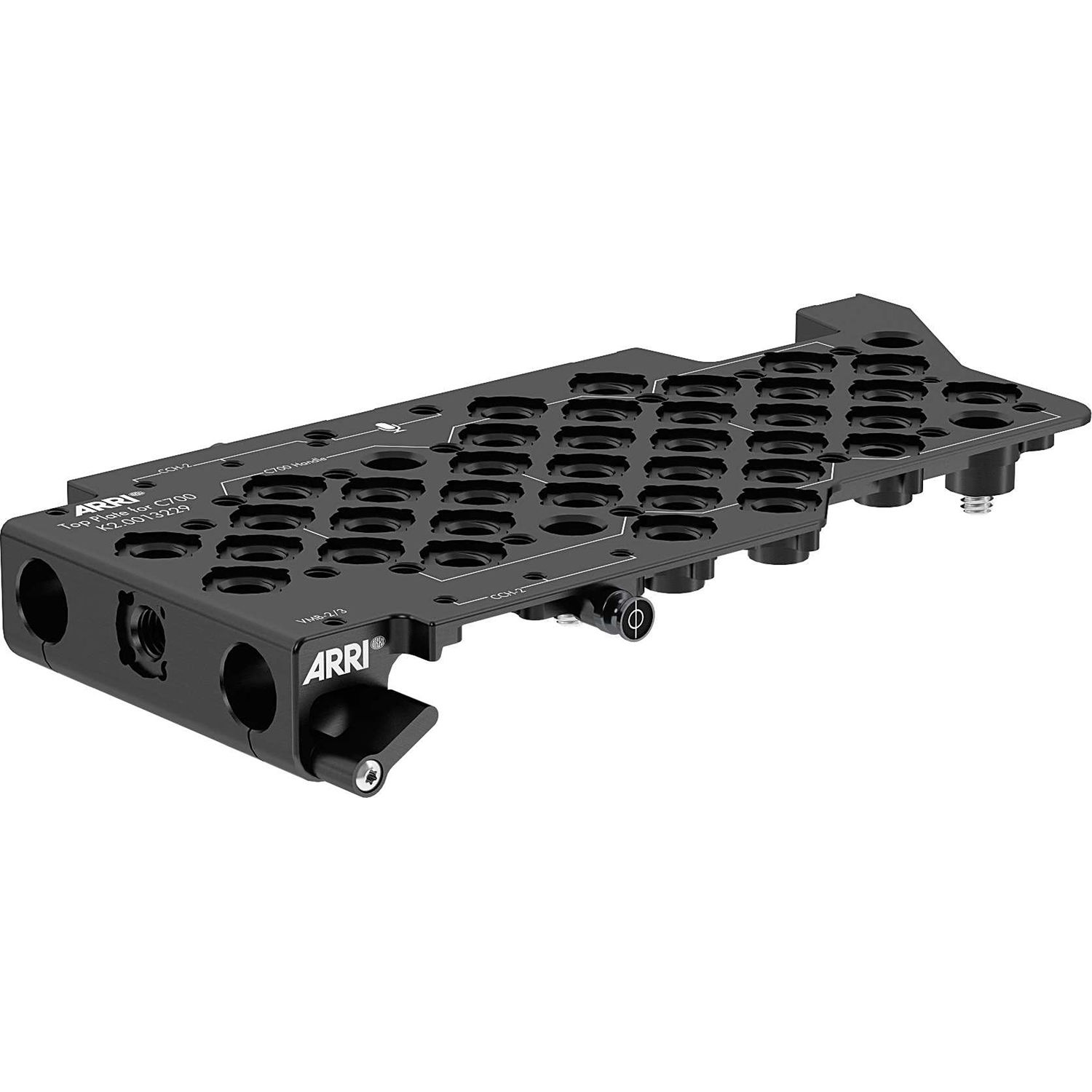 25986e7d0275c1656e9182458df91639.jpg Placa superior ARRI con soporte de varilla para Canon EOS C700 - Imagen 1