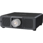 Panasonic PT-RQ7L Proyector láser DLP 4K con desplazamiento de píxeles de 7500 lúmenes (sin lente, negro)