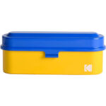 Caja de película Kodak de acero de 135 mm (tapa azul/cuerpo amarillo) - Imagen 6