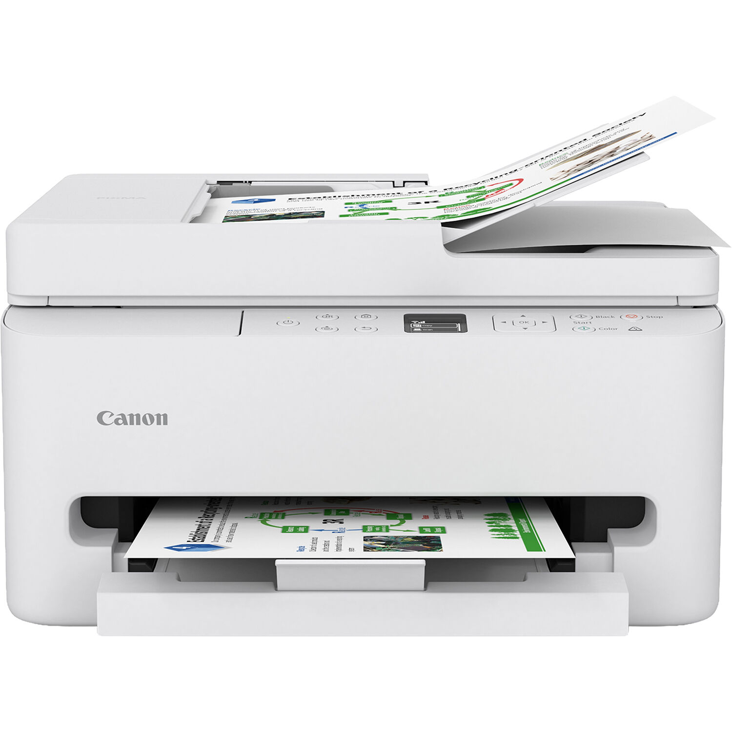 262c9f540a24ab80a4a74d5a7be0a266.jpg Canon PIXMA TR7120 Wireless Multifunction Inkjet Printer - Imagen 1