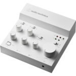 Audio-Technica AT-UMX3 Mezclador de audio USB para transmisión en vivo (blanco)