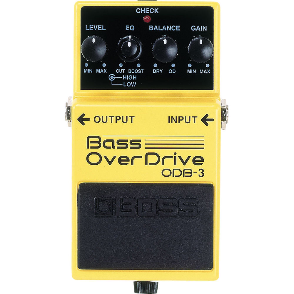 264e3227d8925920794fdb8a8c318124.jpg Pedal OverDrive para bajo BOSS ODB-3 - Imagen 1