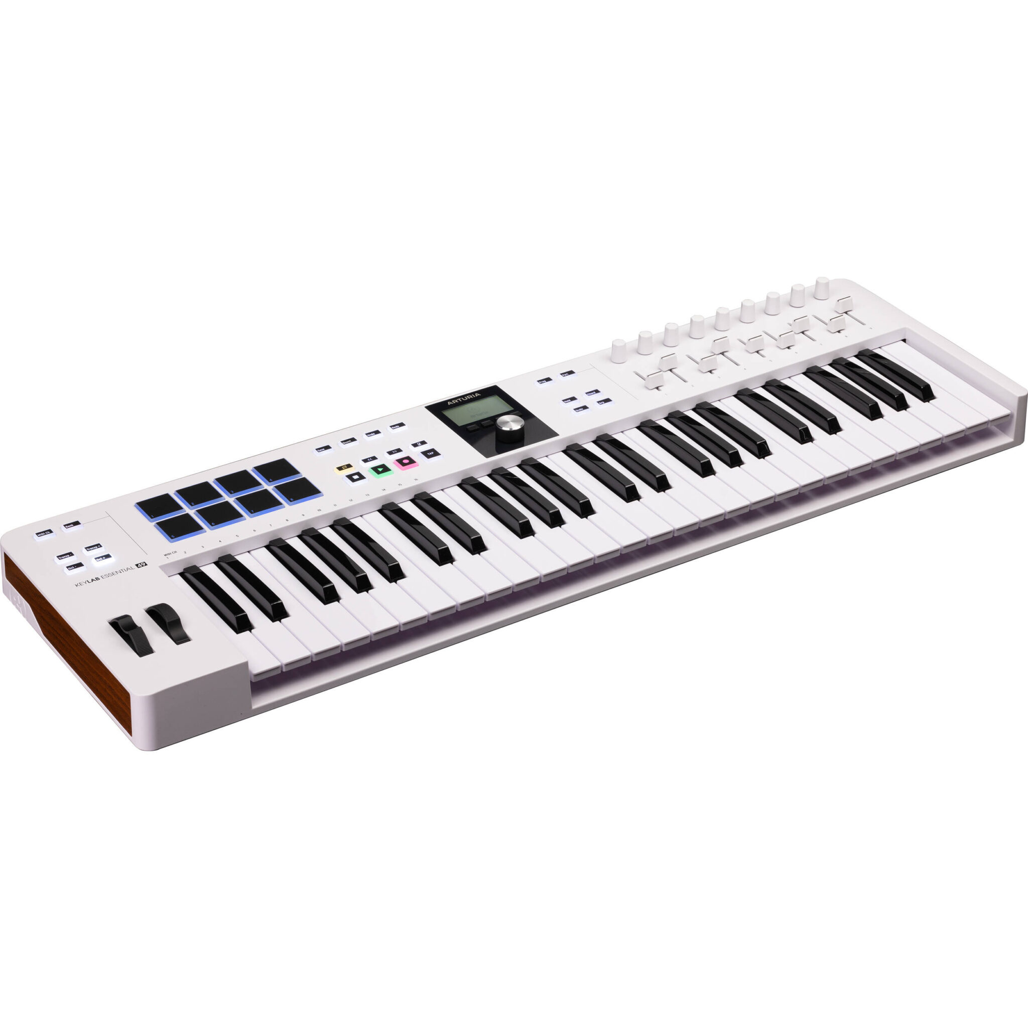 272da4d599fc97b029bb2e5b0faa7b2d.jpg Arturia KeyLab Essential mk3 Controlador y software MIDI universal de 49 teclas (blanco) - Imagen 1