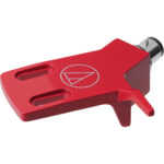 Audio-Technica AT-HS3 Cabezal de aluminio fundido a presión para tocadiscos estéreo AT-LP3 (rojo)