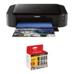 Canon PIXMA iP8720 Wireless Inkjet Photo Printer Kit with PGI-250XL & CLI-251 5-Cartridge Ink Tank Value Pack Kit