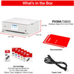 Canon PIXMA TS8820 Wireless All-in-One Inkjet Printer - Imagen 10