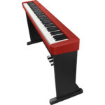 Casio CDP-S160 Piano digital portátil de cuerpo delgado de 88 teclas (rojo) - Imagen 9
