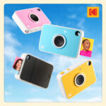 Cámara digital instantánea Kodak PRINTOMATIC+ de 10 MP con paquete de regalo (amarillo) - Imagen 7