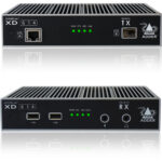 Adder AdderLink XD HD Par de extensores de cabezal cuádruple con cables de alimentación de EE. UU.