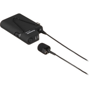 Panasonic WX-ST400 Transmisor inalámbrico DECT Bodypack con micrófono cardioide Lavalier (1,9 GHz)