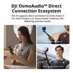 DJI Osmo Mobile 7P Smartphone Gimbal con mini transmisor con clip y kit de banco de energía (negro) - Imagen 10