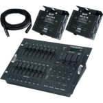 American DJ Stage Pak 1 Sistema de paquete de controlador y atenuador