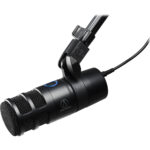 Audio-Technica AT2040USB Micrófono de podcast USB dinámico hipercardioide