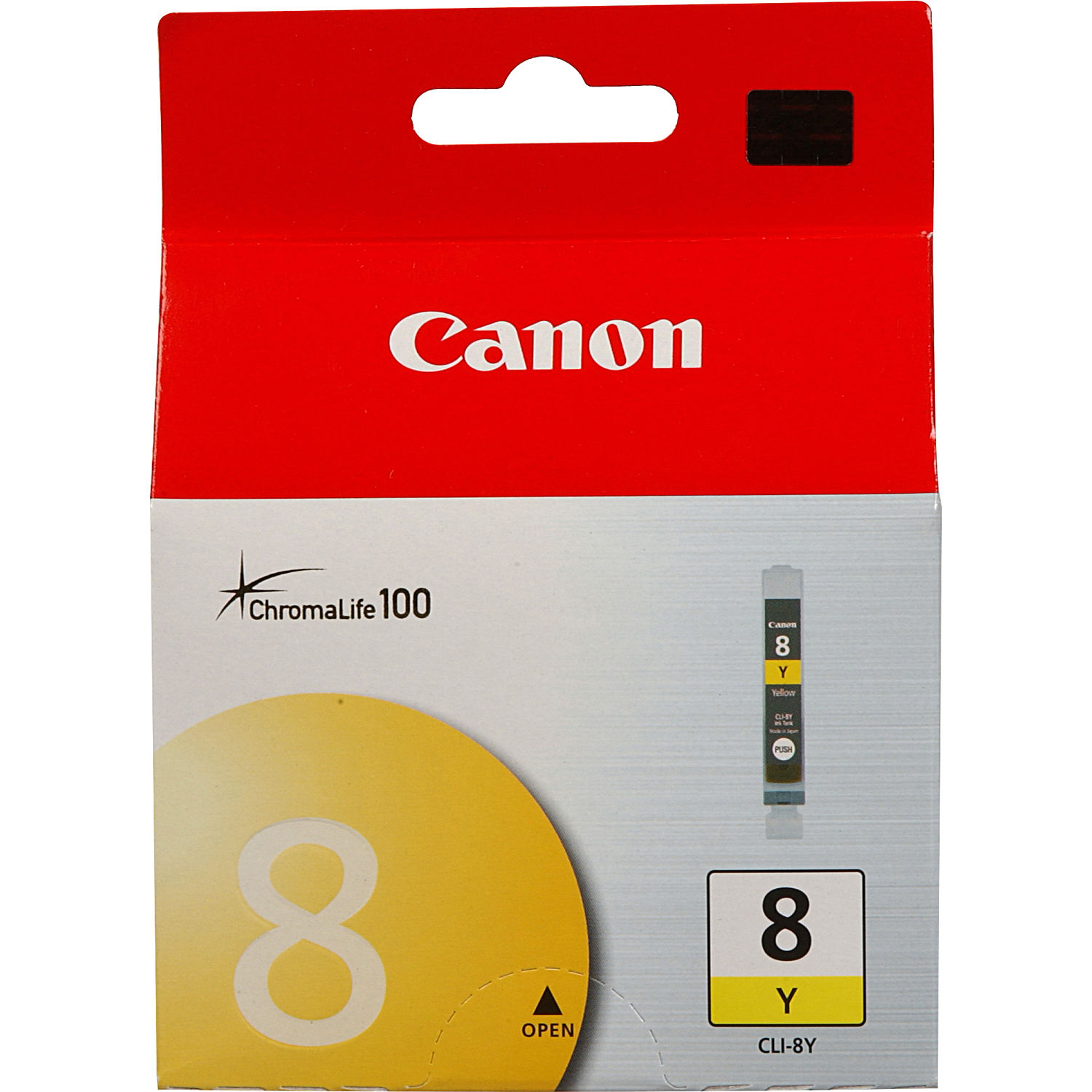 2c41c371e1bff7ef33cc58ffc707be02.jpg Canon CLI-8 Yellow Ink Cartridge - Imagen 1