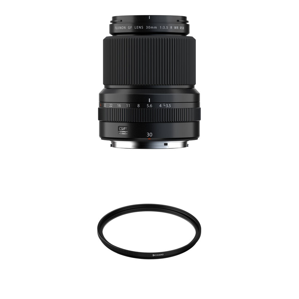2c6595cc182c781b76acf1410deb0584.jpg Lente FUJIFILM GF 30mm f/3.5 R WR con kit de filtro - Imagen 1