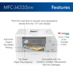 Brother MFC-J4335DW INKvestment Tank All-in-One Color Inkjet Printer - Imagen 5