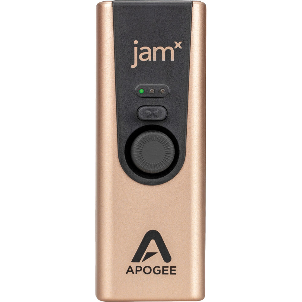 2cd608f78e4ba5cc3cad1f37c153f1ae.jpg Interfaz de instrumentos Apogee Electronics JAM X para Mac, Windows e iOS - Imagen 1