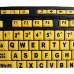 Adesso EasyTouch 132 Luminoso 4x Teclado de escritorio multimedia con impresión grande - Imagen 6