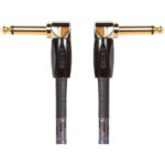 Cables de instrumentos BOSS BIC-PC-3 con conectores de ángulo recto de 1/4" (6", paquete de 3)