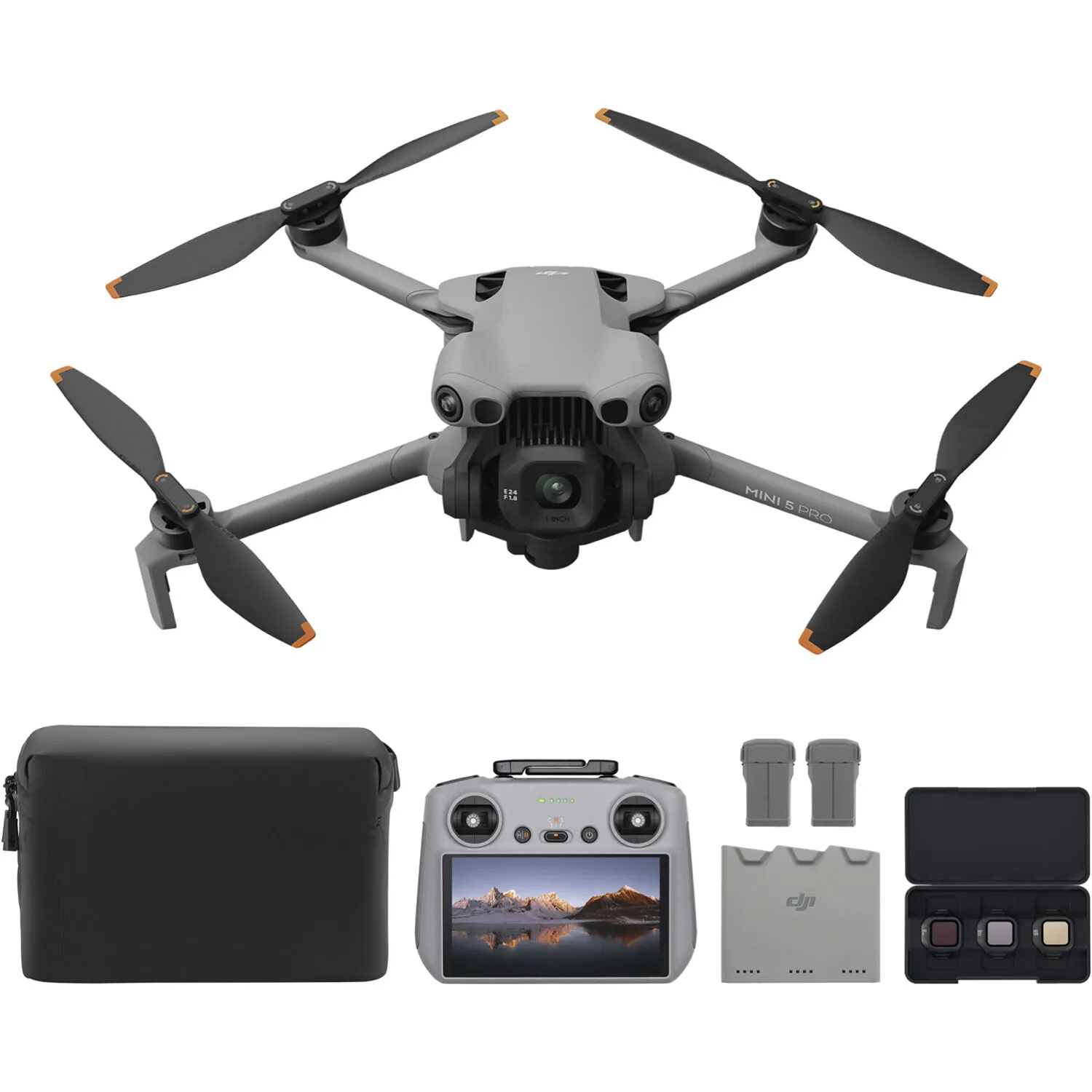 2e3e45a137b328c10459d55f5c691be9.jpg Dron DJI Mini 5 Pro con combo RC2 Fly More - Imagen 1