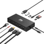 Estación de acoplamiento multipuerto USB-C 12 en 1 Adesso - Imagen 6
