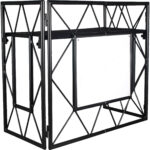 American DJ Pro Event TBL 2 Kit con malla, bolsa y estantes (negro) - Imagen 2