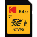 Tarjeta de memoria SDXC Kodak Ultra Pro Performance UHS-II de 64 GB