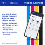 Impresora todo en uno de inyección de tinta a color inalámbrica Brother MFC-T780DW INKvestment Tank - Imagen 8