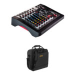 Allen & Heath ZEDi-10FX Kit de interfaz USB/mezclador híbrido con bolsa acolchada