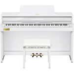 Casio Celviano AP-750 Piano digital estilo consola de 88 teclas con banco (blanco) - Imagen 11