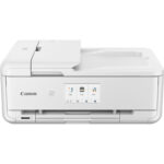 Canon Pixma TS9521Ca Wireless All-in-One Inkjet Printer with CLI-281 XL 4-Color Ink Tank Kit (White) - Imagen 3