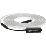 Atomos Sun Dragon LED tira de luz de cuerda con difusor (16', blanco) - Imagen 10
