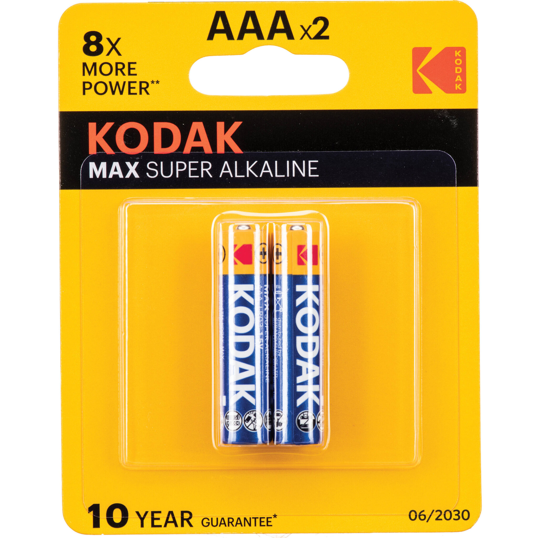 30b16c818dd5e94424df566c8af27af1.jpg Pilas alcalinas Kodak AAA de 1,5 V (paquete de 2) - Imagen 1